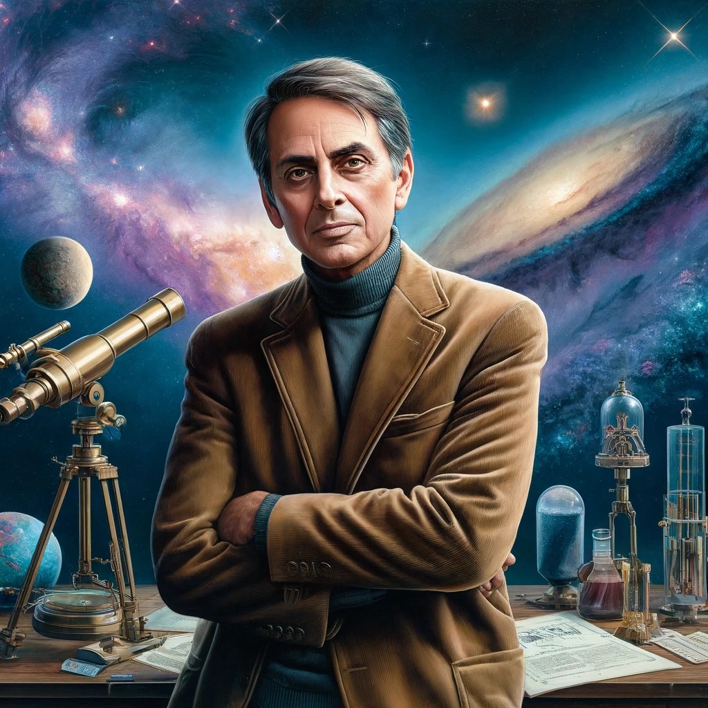 Carl Sagan Fotoğrafı - 2