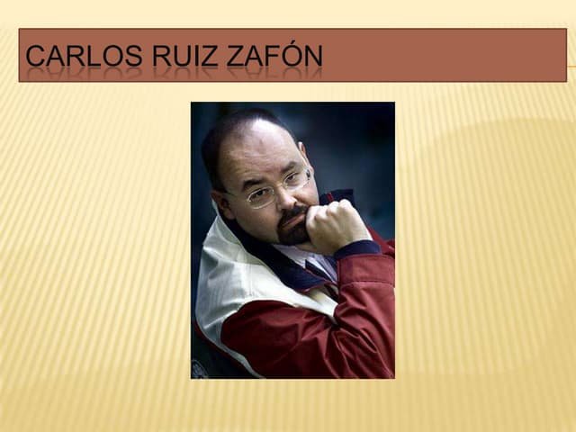 Carlos Ruiz Zafón Fotoğrafı - 3