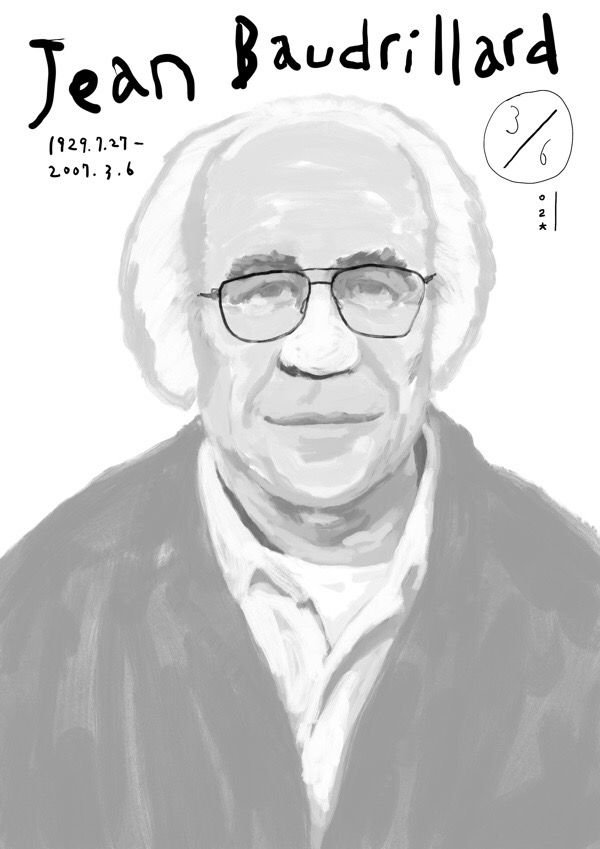 Jean Baudrillard Fotoğrafı - 4