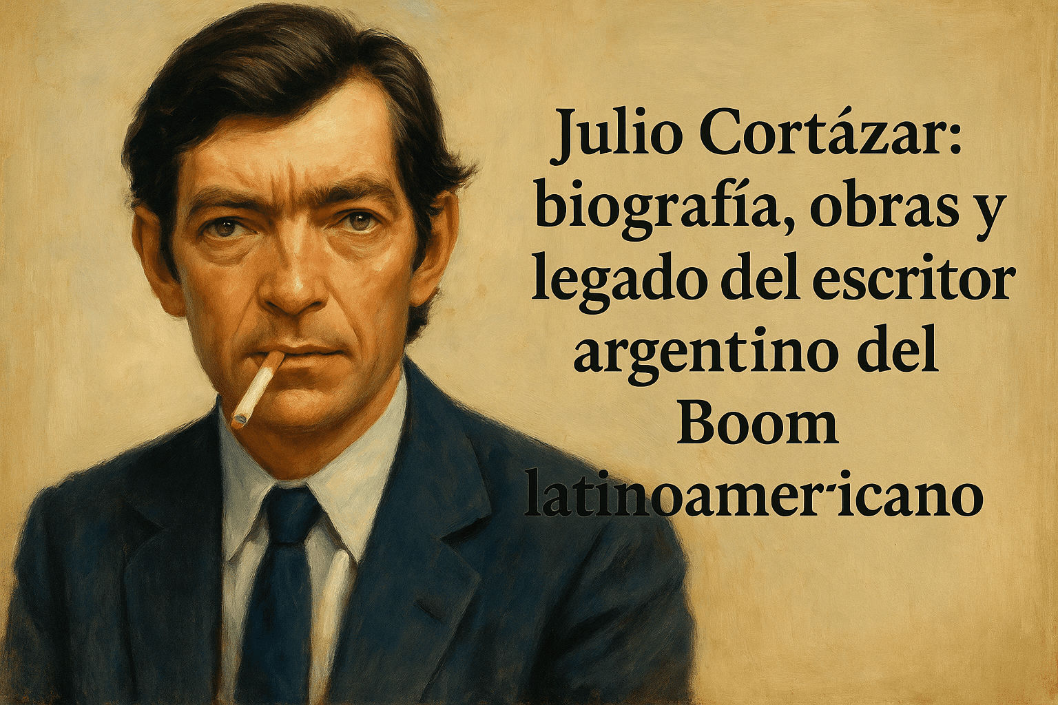 Julio Cortázar Fotoğrafı - 1