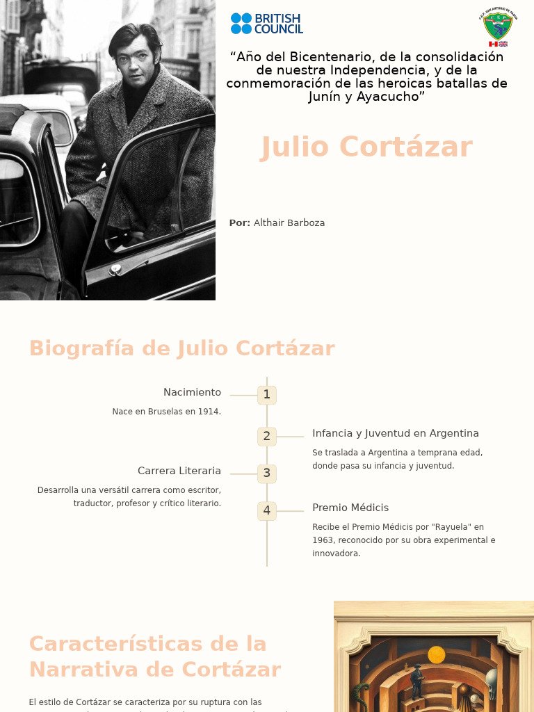 Julio Cortázar Fotoğrafı - 5