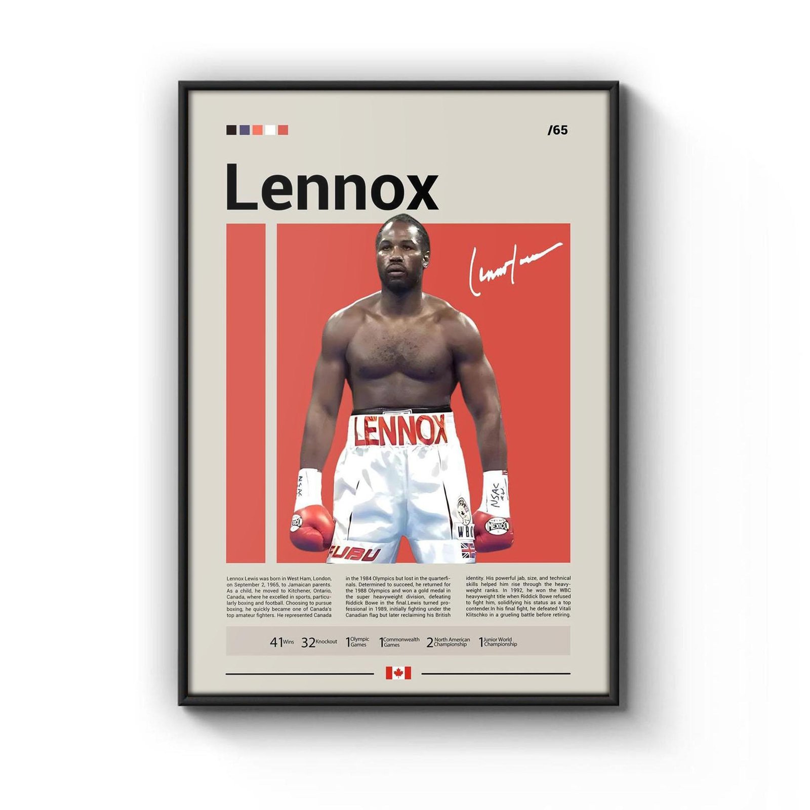 Lennox Lewis Fotoğrafı - 3