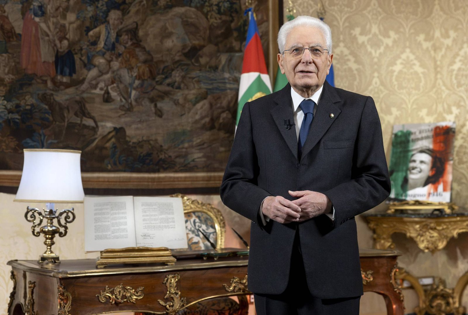 Sergio Mattarella Fotoğrafı - 2